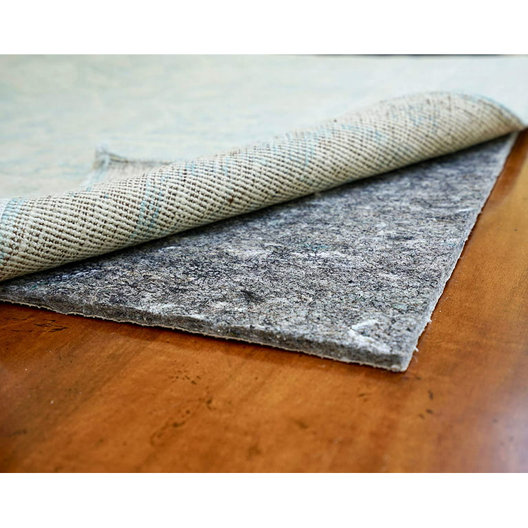 RugPadUSA - Dual Surface - 2'6 x 8' - 1/4 Thick - Felt + Rubber - Non-Slip Backing Rug Pad - Safe for All Floors