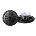 thumbnail image 3 of Pyle Marine Bluetooth Water Resistant Amplifier Receiver with Pyle 100W 5.25 Inch 2 Way Marine Speakers (Black) (2-Pairs), Enrock Marine Antenna and Enrock Audio 50 Foot 16-Gauge Speaker Wire, 3 of 5