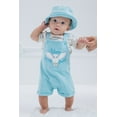 thumbnail image 2 of Harry Potter Hedwig Owl Infant Baby Boys French Terry Short Overalls T-Shirt and Hat 3 Piece Outfit Set Newborn to Infant, 2 of 5
