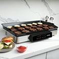 thumbnail image 2 of Chef'sChoice 2-in-1 Digital Griddle & Dual Burner, in Stainless Steel (GRCC2N1SS13), 2 of 8