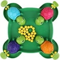 thumbnail image 1 of POINTERTECK Hungry Turtle Board Game Hungry Hungry Hippos Tabletop Game Tortoise Eat Bean Preschool Intelligent Educational Toy for Outdoors Travel Family Game  Intense Game of Quick Refl, 1 of 7