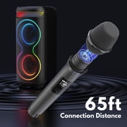 JYX Large Party Speaker, Big Outdoor Speaker Bluetooth with Dj Lights, Powerful Deep Bass for Outdoor Backyard Party