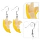 thumbnail image 4 of WORGEOUS 1 par de pendientes de plátano Pendientes de joyas con temas de temas de tendencia de plátano para mujeres, 4 of 7