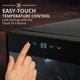 thumbnail image 4 of Ivation 34 Bottle Compressor Wine Cooler Refrigerator, Glass Door Black, 4 of 7