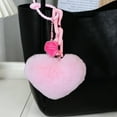 thumbnail image 5 of Cheapark Silicone Heart Chain Keychain - Exquisite Backpack Pendant, Couples Matching Bag Accessory for Valentines Day Gift, 5 of 6
