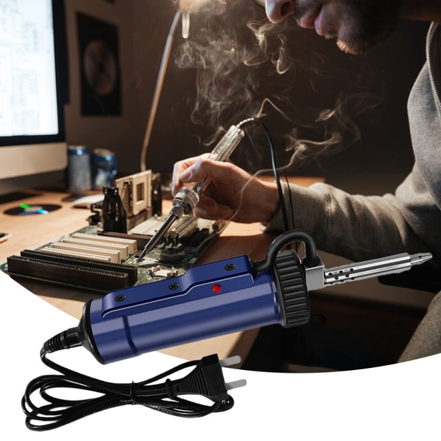 Succionador De Estaño De Soldadura Eléctrica BBT-580 Herramienta de reparación de ventosa de soldadura al vacío portátil con ventosa de estaño para soldadura eléctrica (EE. UU.)