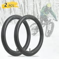 thumbnail image 5 of Semfri 2PCS 26inch Heavy-Duty Bicycle Inner Tubes 26x1.75/2.125, 32mm AV Valve, Wear-Resistant for Mountain/Road Bikes (Fits Outer Tires >1.75 Wide), 5 of 7