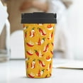thumbnail image 6 of Fotbe Hot Chilli Printed Insulated Travel Coffee Mug Spill Proof Leak Proof Stainless Steel Coffee Tumbler Reusable Coffee Cups with Lids Thermos, 6 of 8