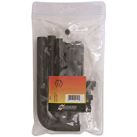UPC: 0037231123994 | Bondhus 12399 Hex Tip Key L Wrench Set with ProGuard Finish and Short Arm in Pouch of Sizes 1.5 – 10mm  9 Piece