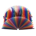 thumbnail image 1 of 48 File Folder Organizer Expanding File Folder Colorful Paper Organizer Waterproof Desktop Accordion A4 Size with Paper Tags for Documents Business Study Home School, 1 of 7