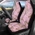 thumbnail image 2 of Jeiento Pink Camo Hunting Car Seat Covers for Front Seats Only, Universal Seat Covers for Auto Truck Van SUV, Car Accessories for Women Men, 2 of 7