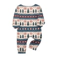 thumbnail image 4 of Family Matching Christmas Pajamas Set, Christmas Printed Long Sleeve Sleepwear, Soft Cozy Holiday PJs for for Family Members of All Ages Perfect for Christmas Photos & Holiday Celebrations, 4 of 4