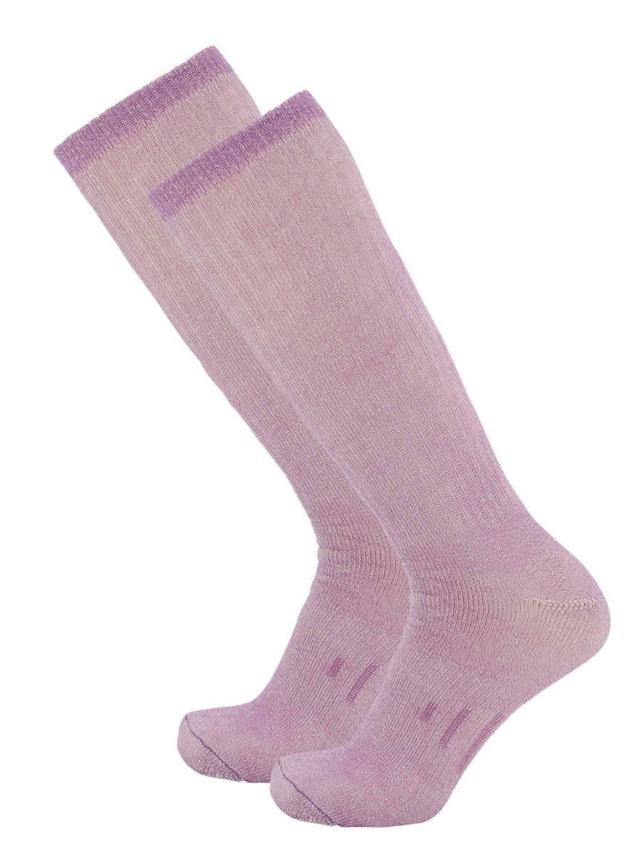 3 Pairs  Fair Isle merino wool Knee High Socks medium 