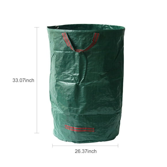 80 Gallons Garden Bag Garden Waste Bags Reusable Leaf Bags Waste Container Gardening Bags Landscaping Yard Waste Bags for Gardening Lawn Pool Waste Bin