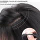 thumbnail image 4 of Extensiones de cabello con clip, juego de 2 piezas de 45 cm y 60 cm de largo, extensiones de cabello con clip invisibles con 5 clips seguros, postizos largos y ondulados, un paquete es suficiente para, 4 of 8