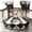 White-35.4in, variant on 4 Pack Folding Conference Table with Wheels, 4-16 Person Modular Flip Top Mobile Training Table, 35.4 Inch Space-Saving Nesting Meeting Table with Modesty Panel for Office Classroom Seminar