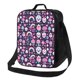 thumbnail image 1 of Balery cute Skull rainbow mushroom Caja de Almuerzo y Bolsa de Almuerzo para Hombres y Mujeres, Bolsa de Almuerzo Reutilizable con Gran Capacidad, Bolsa de Almuerzo Aislada, 1 of 7