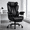 Black, variant on TMV Multi-Purpose Ergonomic Office Chair - High Back Desk Chair & Computer Gaming Chair with Adjustable Lumbar Support,Black