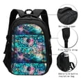 thumbnail image 3 of Vsdgher Watercolor Mandala Print Travel Laptop Backpack, Laptops Backpack with USB Charging Port, Water Resistant Computer Bag Gift for Men & Women, 3 of 7