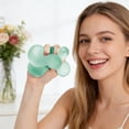 thumbnail image 4 of Jumbo Loop Gel-Filled Stress Ball | Ultra-Squishy Fidget Toy for Stress Relief & Focus | Anxiety Ball for Adults & Teens | Sensory Squeeze Toy | Dew Blue#008 3.15in, 4 of 6