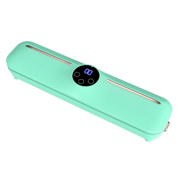 COM1950s Vacuum Sealer Machine, Vacuum Sealer Food Protector Vacuum Sealer Machine Automatic Food Vacuum Sealer for Food Preservation Sealing Packing System for Fresh Food and Food Storage