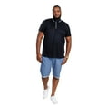 thumbnail image 3 of Duke Mens D555 Sussex Tipped Jersey Contrast Piping Kingsize Polo Shirt, 3 of 4