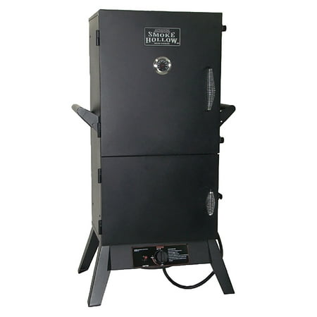 UPC 186505000117 product image for Smoke Hallow 38-Inch Outdoor Vertical Propane Gas BBQ Meat Smoker Grill, Black | upcitemdb.com