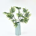 thumbnail image 4 of Artificial Potted Plants Fake Palm Plants Small Faux Tropical Palm Plant Tree in Pots Bohemian for Home Room Office Tabletop Desk House Indoor Decoration, 4 of 6