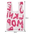 thumbnail image 4 of Sac de Déplacement à Texte Graffiti, Sac à Main en Tricot Mode, Décontracté, Simple, Portable pour le Travail, 4 of 10