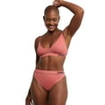 thumbnail image 2 of Hanes Originals Women’s Seamless Rib Triangle Bralette, ComfortFlex Fit, Style MHB005, 2 of 8