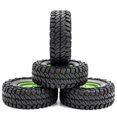 thumbnail image 4 of Car Tires with Wheel Rims Replacement for 110 -4 Axial SCX10 90046 90047 CC10Car, 4 of 6