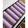 thumbnail image 7 of Stair Treads for Wooden Steps, Purple Ombre Peel and Stick Stair Treads with Reusable Adhesive, Farmhouse Vintage Wooden Striped Non Slip Indoor Stairs Runner Rugs Mats for Elders Dogs 8"x30" 15PCS, 7 of 7