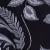 Black White Baroque Scroll