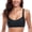Black, variant on Women's and Women's Plus Bikini Top Ruched Bandeau Swim Top Black Bathing Suit Top