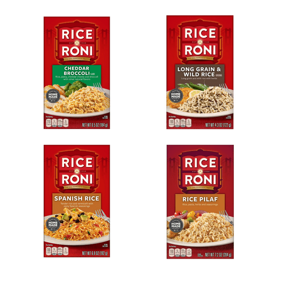 Rice-A-Roni Flavored Rice Variety 8-Pack – Quick Family Meal