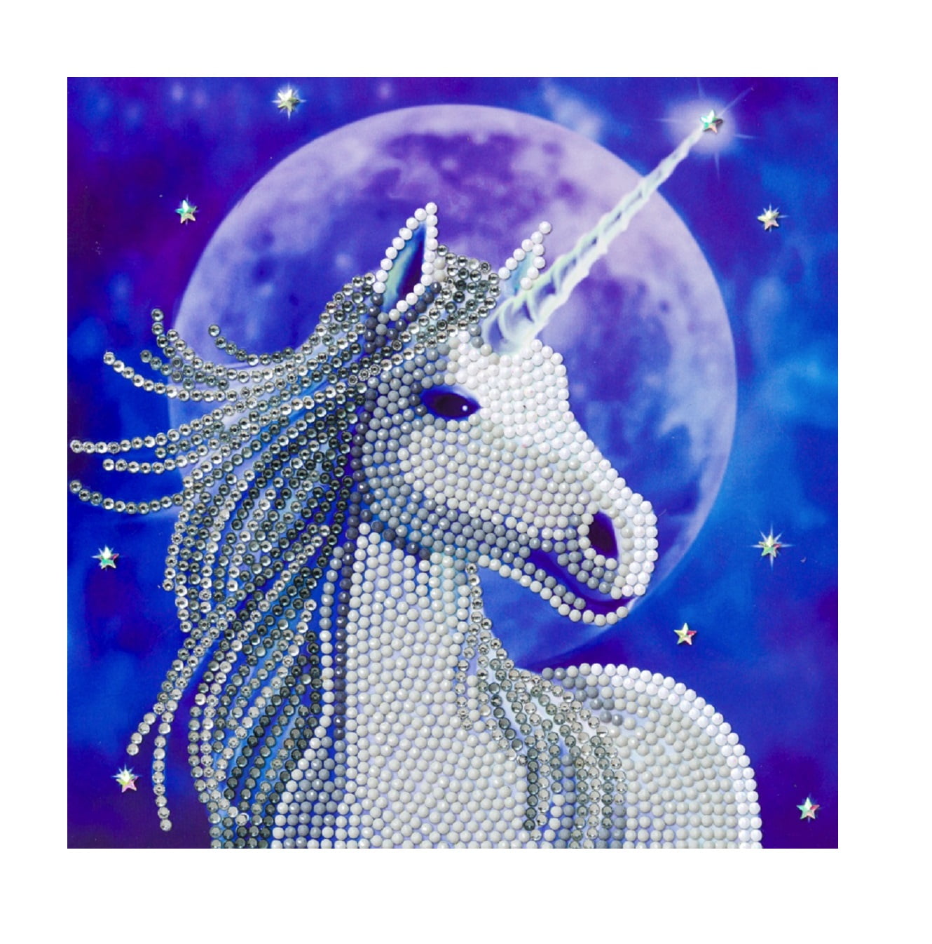 Crystal Art Diamond Painting Card Kit - Horse- Create Your Own 7x7 Card  Kit - for Ages 8 and up