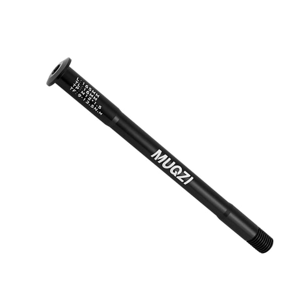 Adaptador de palanca de brocheta para eje de horquilla delantera de bicicleta, herramienta de ciclismo, eje de horquilla de conversión 165 mm