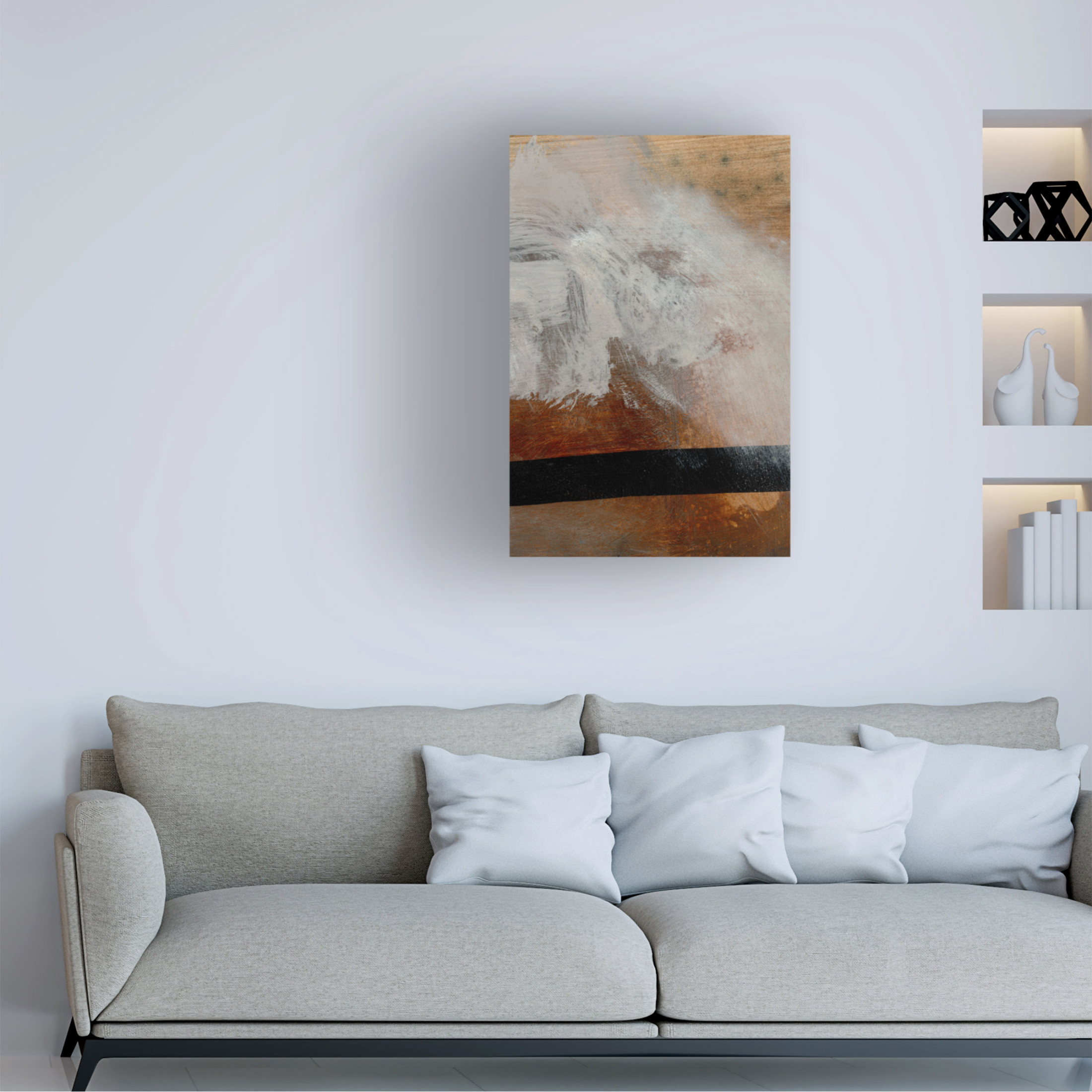 Trademark Fine Art Dan Hobday Layers Canvas Wall Art