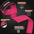 thumbnail image 5 of RDX Weight Lifting Straps Deadlifting Powerlifting, 5MM Neoprene Wrist Support, Anti Slip 60CM Hand Bar Grip, Heavy Duty Bodybuilding Weightlifting Workout, 5 of 10