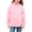 Pink, variant on LNMQLPDBS Girls High Neck Sweatshirt with Front Pocket Casual Warm Long Sleeve Pullover Tops for Kids Tween Daily Wear Outgoing School Basic Solid Sweatshirt for Fall Winter