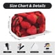 thumbnail image 5 of Disketp Strawberry Red Estuche de Lápices de Doble Capa con Tapa Abatible y Cremallera, Organizador Escolar para Adolescentes y Adultos, 5 of 7