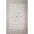 thumbnail image 2 of Bashian I166-IVGN-4X6-NH201 3.4 ft. x 5 ft. 6 in. Impressions Geometric Transitional Polyester & Cotton Machine Made Rectangle Area Rug, Ivory & Green, 2 of 5