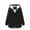 Black, variant on Patlollav Women Coats Plus Size Solid Jacket Long Sleeve Draw Back Outwear Cardigan