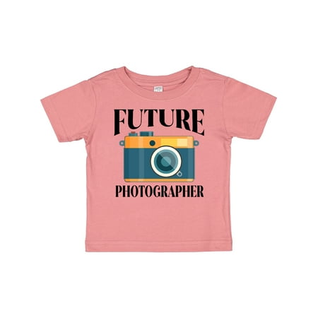 

Inktastic Future Photographer Cute Camera Boys or Girls Baby T-Shirt