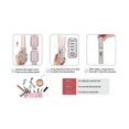 thumbnail image 4 of 2-In-1 Electric USB Hair Straightening Brush Straightener Flat Iron Multifunctional Comb Straighten, 4 of 5