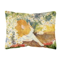 Carolines Treasures 6030PW1216 Cat Decorative Canvas Fabric Pillow 12H x16W multicolor