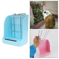 thumbnail image 3 of Colgante Cuenco de Comida Soporte para Dispensador de Comida Comedero para Conejos Soporte para Chinchillas Conejillos de Azul Salvador alimentador de heno para conejos, 3 of 10