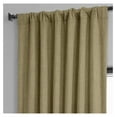 thumbnail image 6 of TiaGOC Faux Linen Room Darkening Curtains - 120 Inches Long Luxury Linen Curtains for Bedroom & Living Room (1 Panel), 50W X 120L, Nomad Tan, 6 of 9