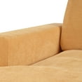 thumbnail image 3 of Extra-large Chaise Lounge - 53.5''x70.9'', Fabric, Frame, Solid Wood Legs, Comfortable Seating 53.5''*70.9'' Oversized Seat Classic Look, Space For You, 3 of 6