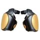 thumbnail image 3 of Protector de muslos para Muay Thai, protector de muslos para Muay Thai, protector de piernas tailandés, profesional pesado Oro negro, 3 of 8